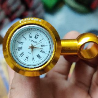 Đồng hồ mini gắn chân kiếng xe máy