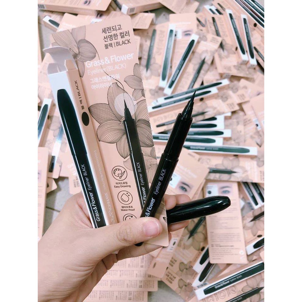 BÚT DẠ Kẻ Mắt Grass&Flower Black – Brown 1g | BigBuy360 - bigbuy360.vn
