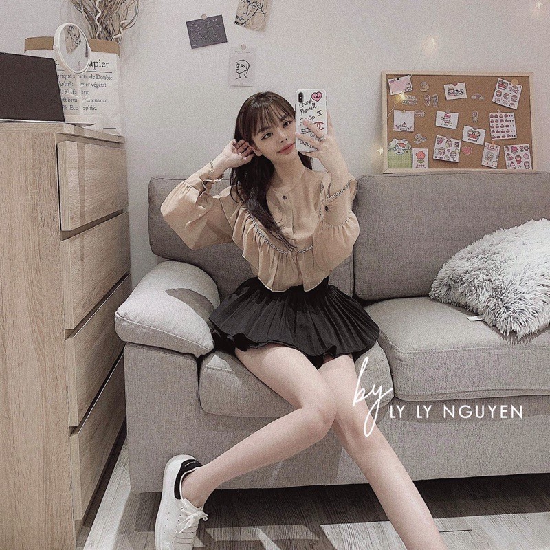 CHÂN VÁY VOAN XẾP LY 2 TẦNG | BigBuy360 - bigbuy360.vn