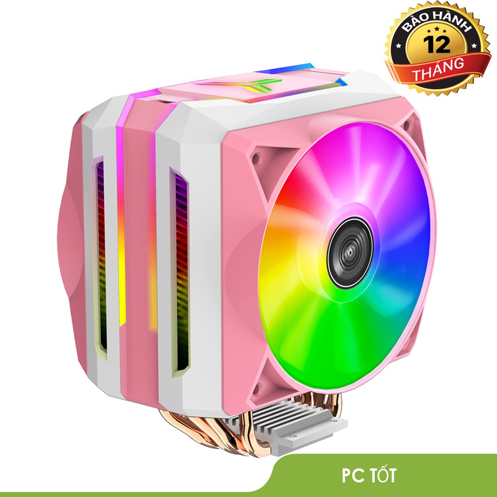 Quạt tản nhiệt CPU Jonsbo CR-1100 ARGB Sync màu hồng - CR1100 Pink