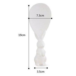 Muỗng thìa xới cơm lúa mạch hình thỏ hàng cao cấp cakeshop hcm
