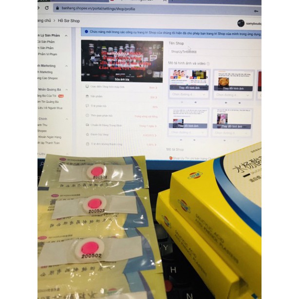 [G01] HỘP 6 MIẾNG DÁN MỤN CÓC S037 | BigBuy360 - bigbuy360.vn