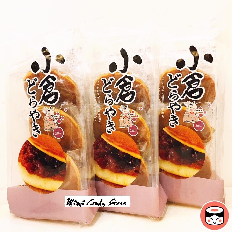 Bánh Dorayaki nhân đậu đỏ Shimiyu -(Bánh rán Đô Rê Mon :"3)