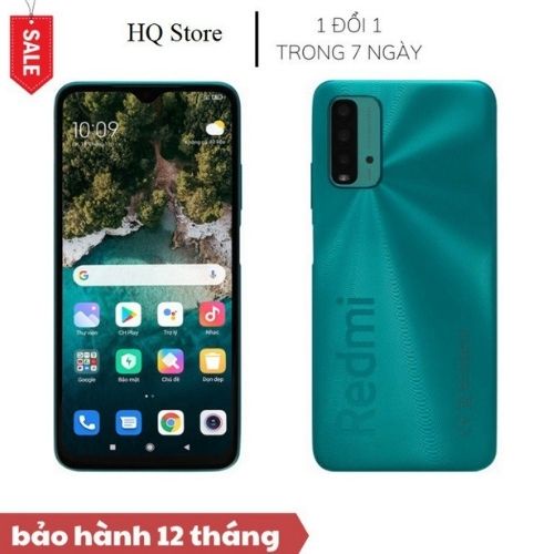 Điện thoại Xiaomi Redmi 9T (6GB/128GB) – Smartphone giá rẻ, pin dung lượng lớn nguyên seal fullbox - F88Mobile