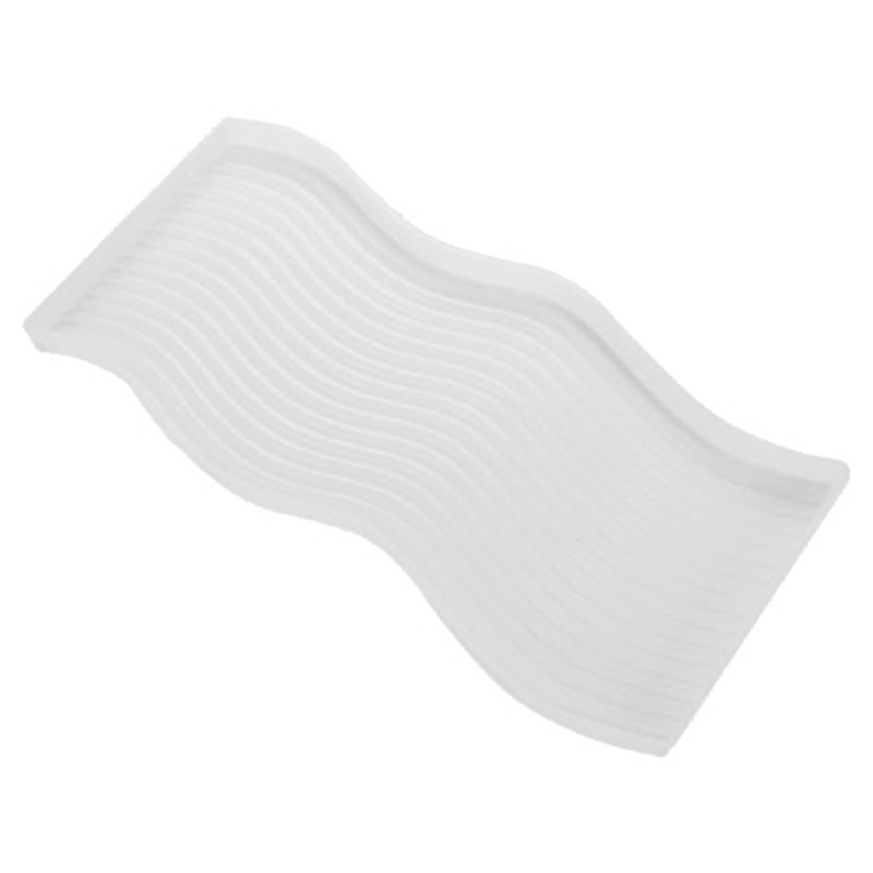 Khuôn Silicone Tạo Hình Bảng Gợn Sóng Làm Nhựa Epoxy Diy