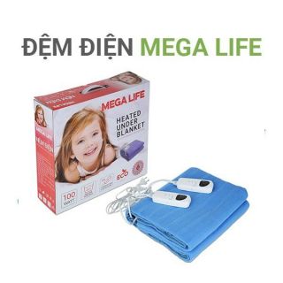 Đệm điện sưởi ấm Mega Life 2 vùng nhiệt hàn quốc