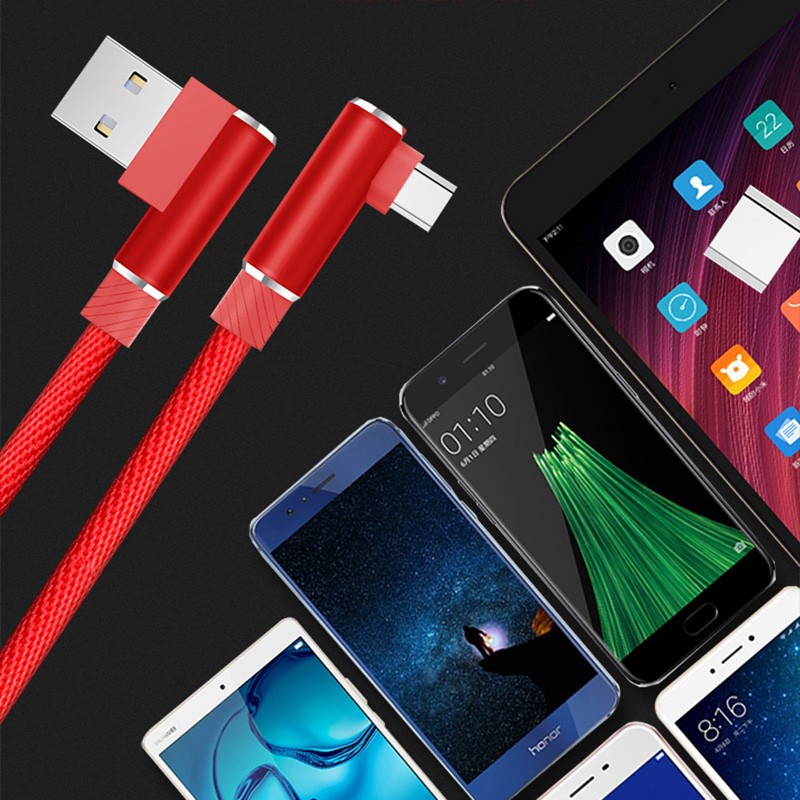 Dây Cáp Sạc Truyền Dữ Liệu Nhanh Micro Usb Cho Huawei Oppo Vivo Xiaomi