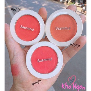 Phấn Má Hồng The Saem Saemmul Single Blusher 5g