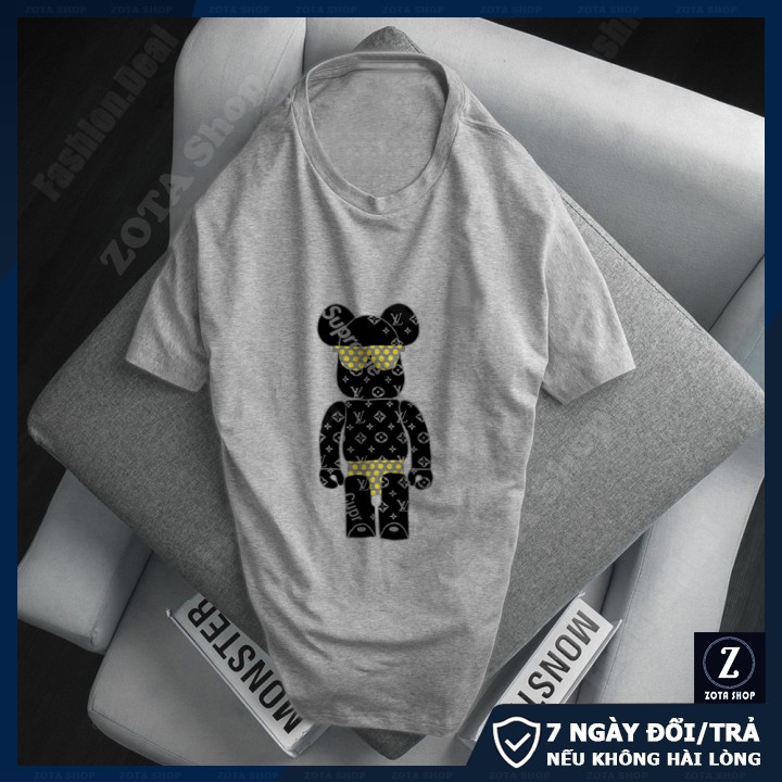 Áo thun nam ngắn tay không cổ❤️ Freeship 50k❤️ Chất mềm mịn Gấu Sup - L.V GZ216 | BigBuy360 - bigbuy360.vn