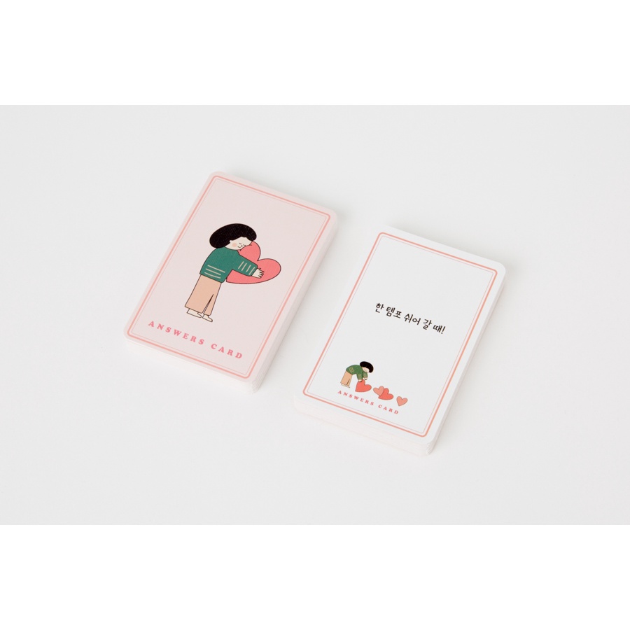 Bộ Thẻ Trả Lời Tình Yêu ARTBOX Hàn Quốc Sáng Tạo