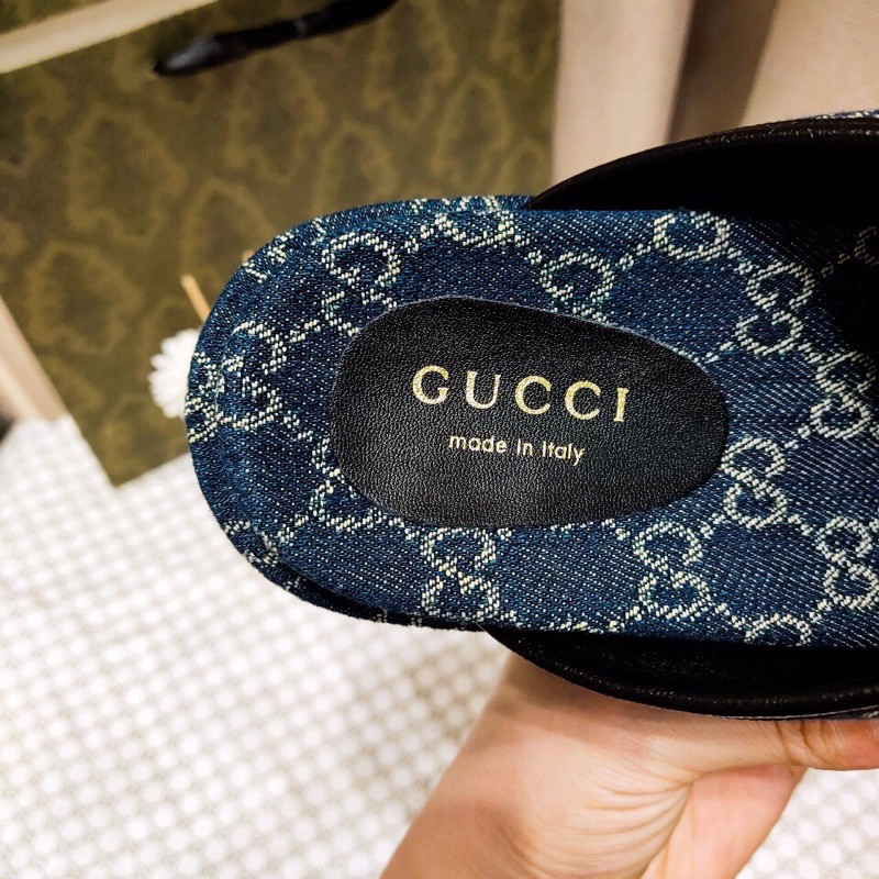 Dép quai chéo của nam thương hiệu Gucci GG cao cấp mẫu mới 2021 nhiều màu