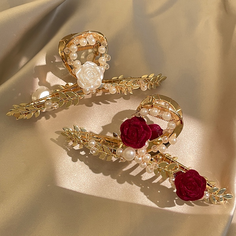 Kẹp Tóc Phối Tua Rua Phong Cách Hàn Quốc