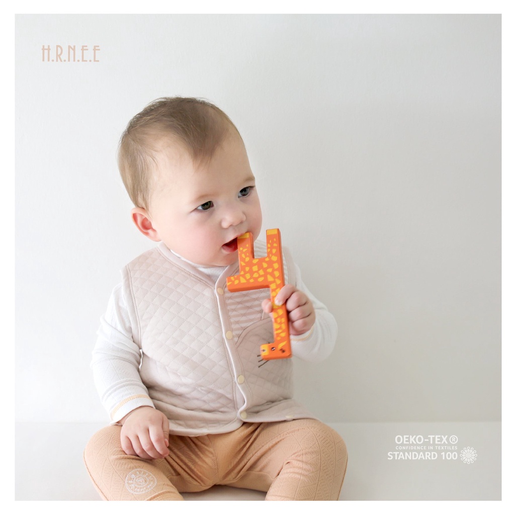 Áo Gile trần bông Hrnee cho bé`