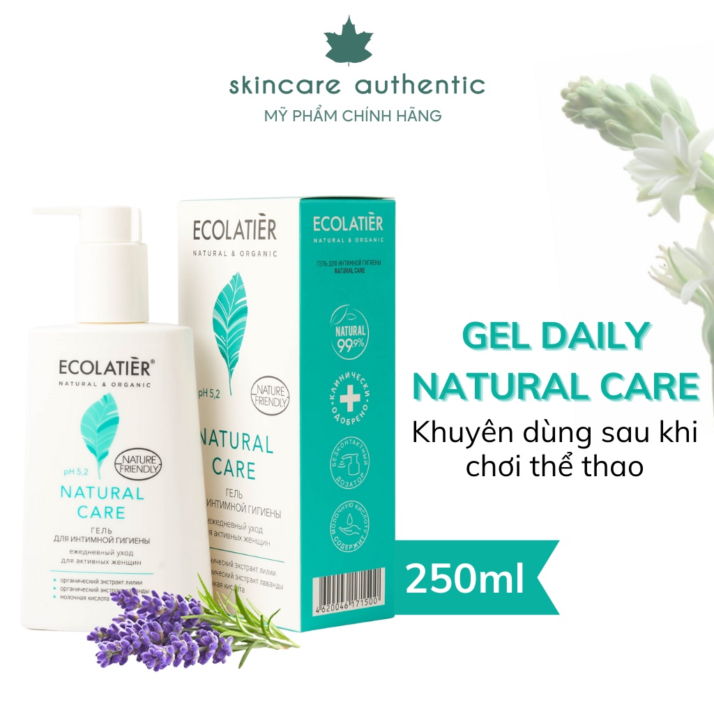 Dung Dịch Vệ Sinh Phụ Nữ ECOLATIER 250ML