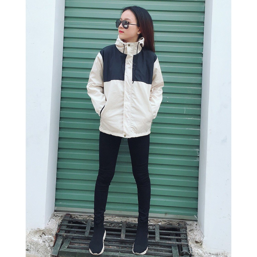 &lt;FREE SHIP&gt; ÁO KHOÁT DÙ 2 LỚP DÀY DẶN Y HÌNH