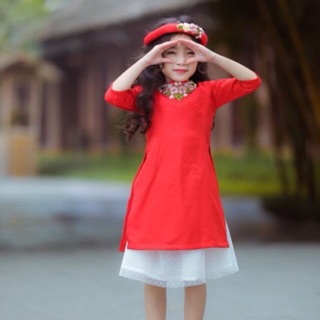 Áo dài trẻ em chị Ngọc Anh