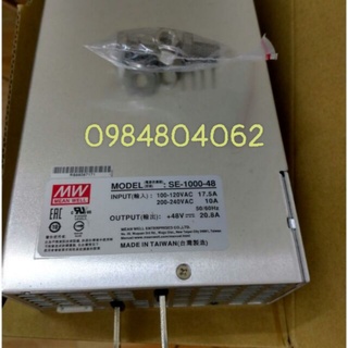 Nguồn Meanwell 48vdc-20.8a-1000w, SE-1000-48