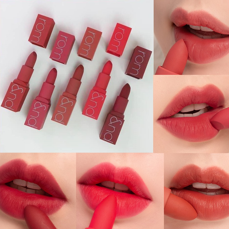 Son Lì Siêu Nhẹ Môi Romand Zero Gram Matte Lipstic