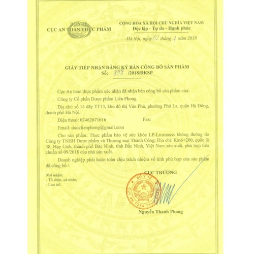 Viên Sủi tăng sức đề kháng LP-Lusmaxss vị cam - Bổ sung vitamin và khoáng chất, tăng cường miễn dịch - Tuýp 20 viên