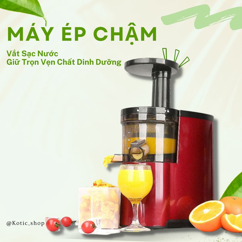 Máy ép trái cây tốc độ chậm