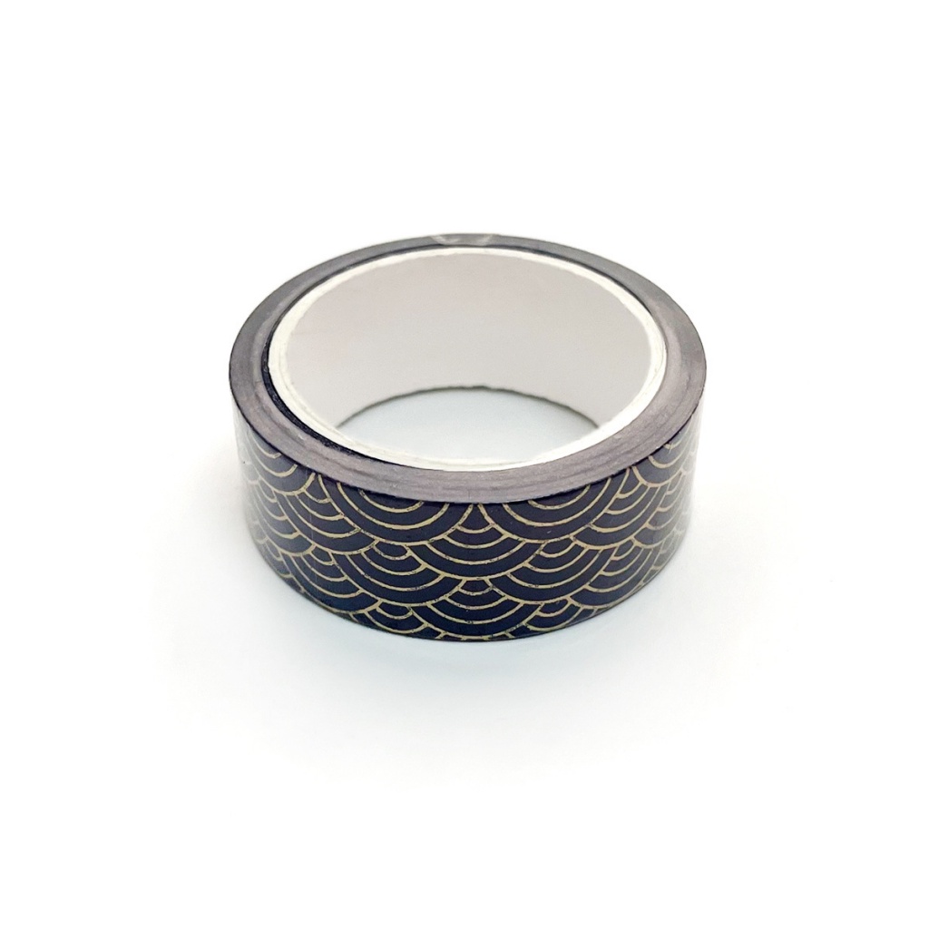 Băng keo giấy washi 1.5mm x 7m trang trí sổ lưu niệm phong cách vintage