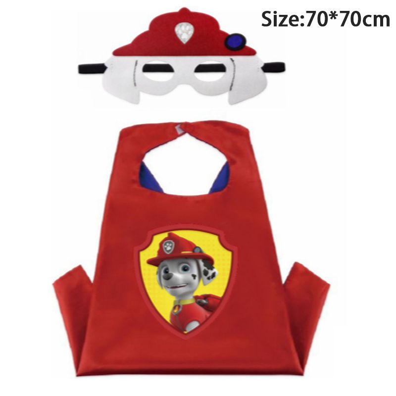 Áo Khoác Và Mặt Nạ Hóa Trang Nhân Vật Hoạt Hình PAW Patrol