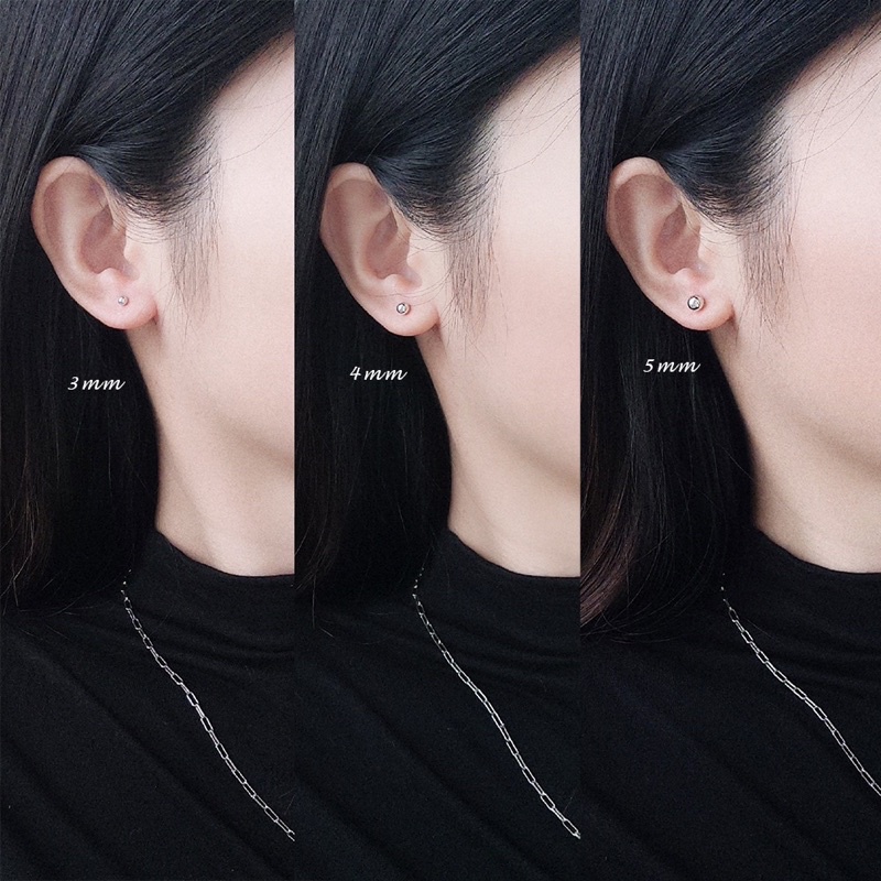 Khuyên tai bạc - No SIMP but SIMPLE - CALLA JEWELRY l E001