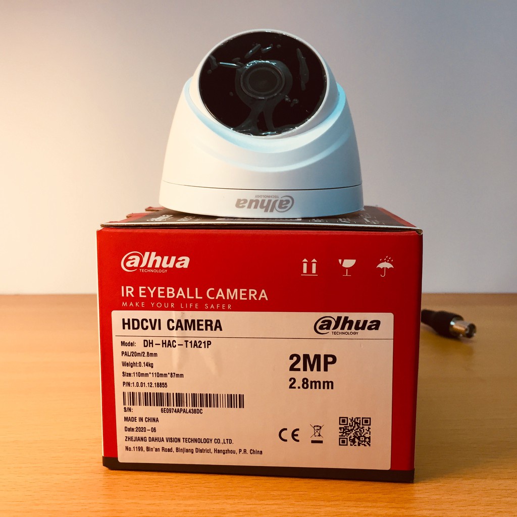 Camera Giám Sát DAHUA 2.0 Megapixel THAN HAC- B1A21P / DOME HAC - T1A21P HDCVI