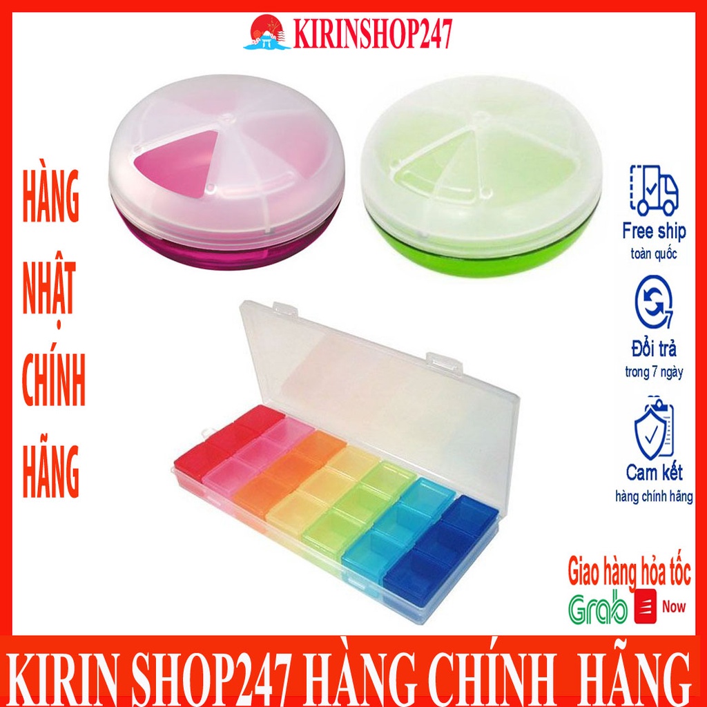 Hộp đựng thuốc tiện dụng inomata Hàng Nội Địa Nhật