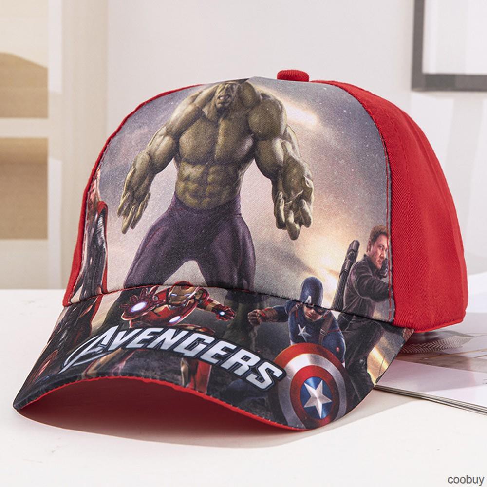 Mũ lưỡi trai in hình siêu nhân cho bé