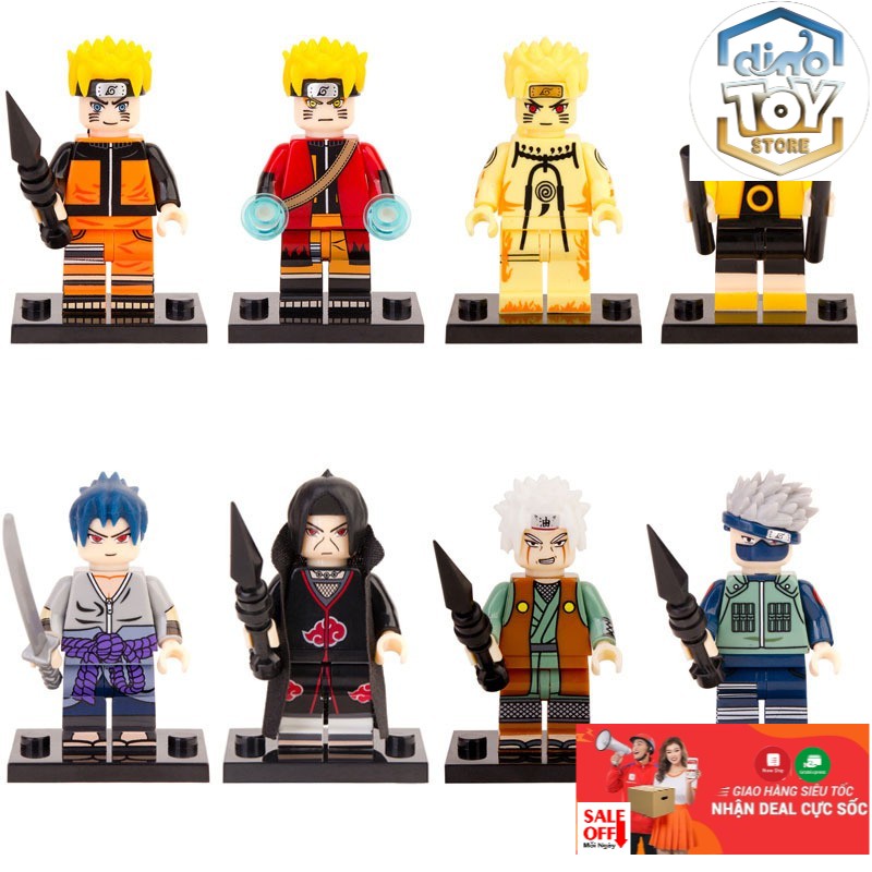 Mô hình nhân vật lego trong phim Naruto 08