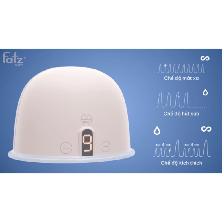 MÁY HÚT SỮA ĐIỆN RẢNH TAY KHÔNG DÂY FATZ FATZBABY FREEMAX 2 - FB1202CW