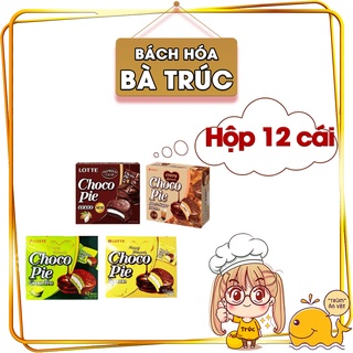 Bánh Chocopie Lotte Hàn Quốc Hộp 12 cái 336g