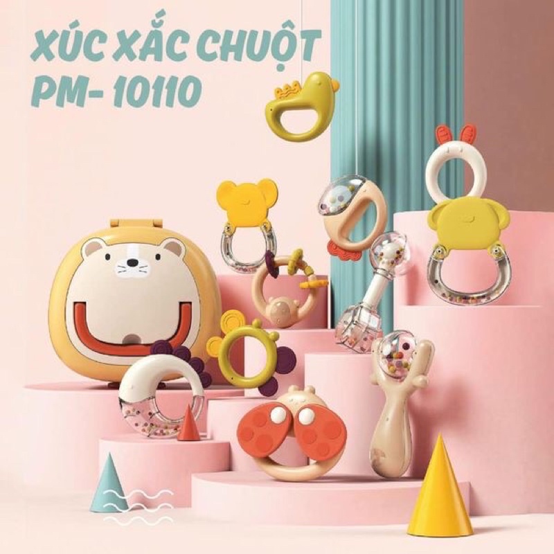 Xúc Xắc Chuột 10 Món Duhoon Siêu Cao Cấp Cho Bé PM - 10110