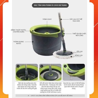 Cây lau nhà thông minh Lock&Lock thế hệ mới ETM 498