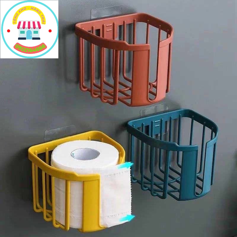 Giỏ Đựng Giấy Vệ Sinh - Giỏ Treo Tường Đựng Khăn Giấy Phòng Tắm Phòng Bếp Siêu Tiện Dụng (SP001723)