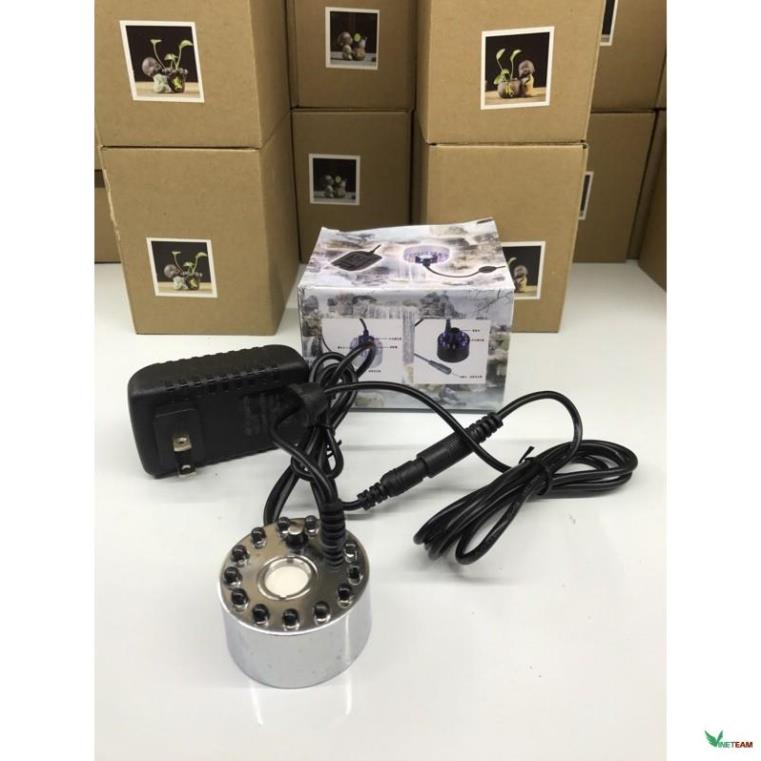 Máy tạo khói phun sương có đèn led thay đổi màu kèm nguồn 24v -dc4459