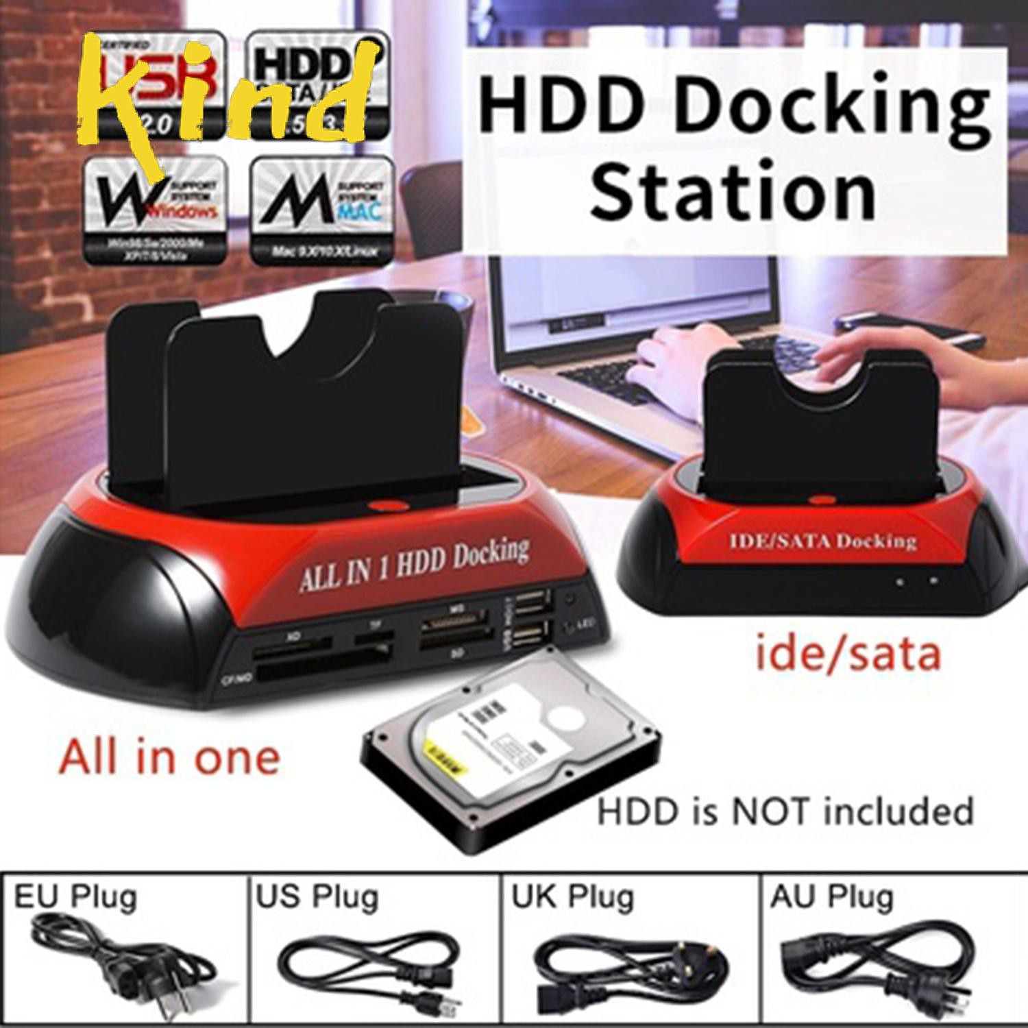 Đế Đọc Thẻ Nhớ Ide Sata Ide 2.5 "/ 3.5" 1 Kind | BigBuy360 - bigbuy360.vn