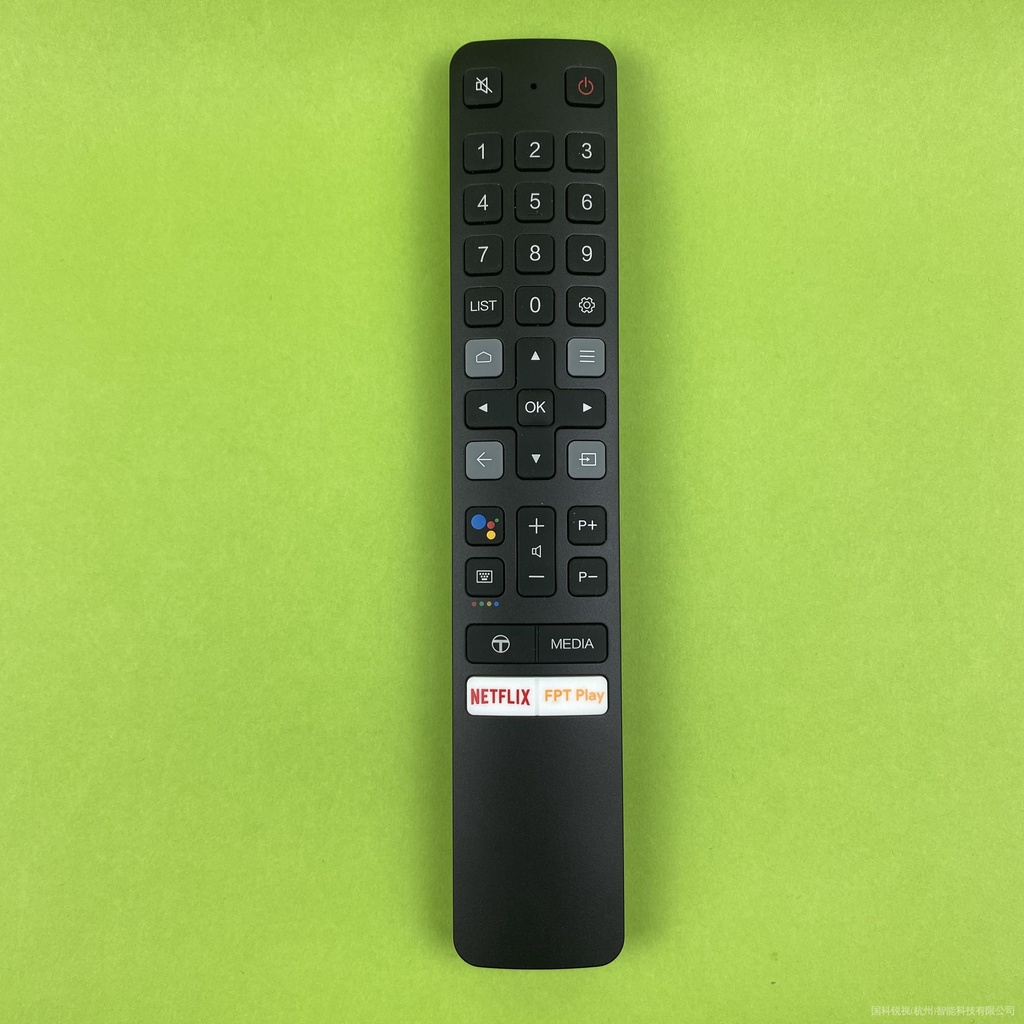 Điều Khiển Từ Xa RC901V FMR7 Bằng Giọng Nói Cho TCL TV Nexflix FFPT Play Fernbedienung Android Tivi TCL 32 inch L32S66A