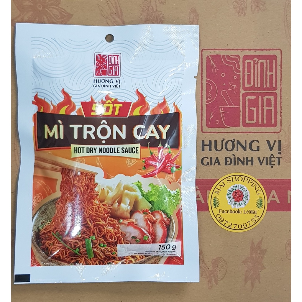 Sốt Mỳ Trộn Đỉnh Gia