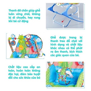 Ghế rung 2 chế độ cho bé