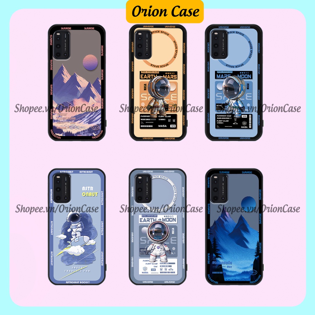 Ốp Vivo V19 in hình astronaut pro nasa, moutain cá tính.ốp lưng chống sốc.