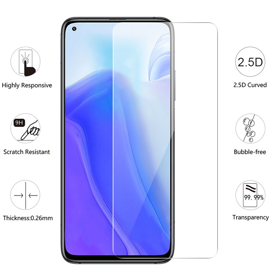 3 Trong 1 Kính cường lực + Miếng dán Cacbon + Kính Cường Lực Bảo Vệ Camera Sau Cho Xiaomi Mi 11 Lite 9T 10T 11T Poco X3 M3 M4 F2 Pro F3 Redmi Note 7 8 9 9S 10 10S 11 11S 9A 9C