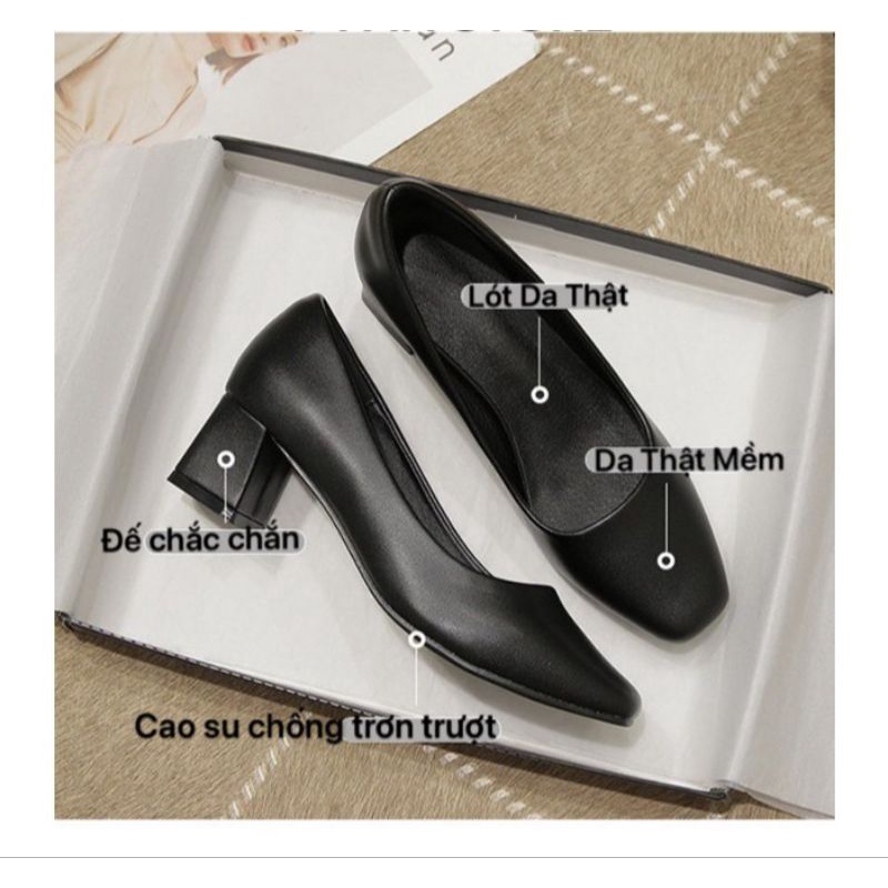 GIÀY TIẾP VIÊN HÀNG KHÔNG HIỆU ICARDIE DA THẬT XỊN SIÊU MỀM ÊM