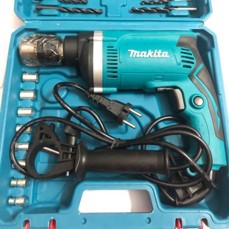 Máy khoan Makita hp1630 tặng bộ phụ kiện đa năng