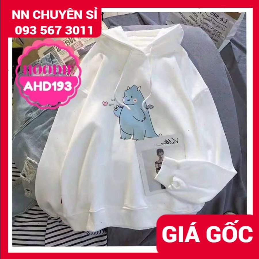 Áo hoodie nam nữ chất nỉ bông mềm mịn in hình dễ thương AHD Áo nỉ chui