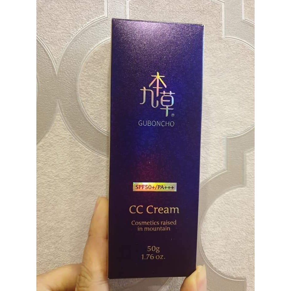 Kem Chống Nắng UGB, GUBONCHO CC Cream SPF/50+++ 50g