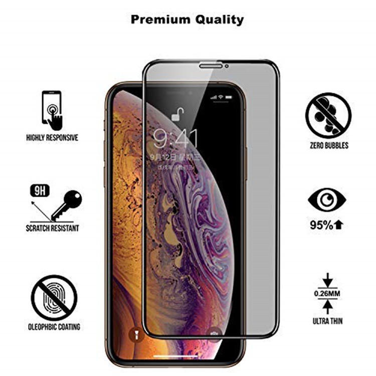 [SIÊU RẺ] Kính Cường Lực IPhone Chống Nhìn Trộm Full Màn Đủ Các Dòng