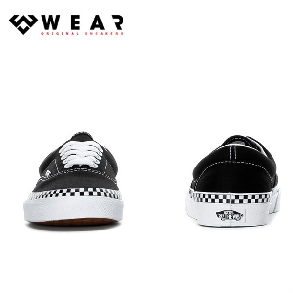 Giày Sneaker Unisex Vans Check Foxing Era Black White - VN0A38FRVOS