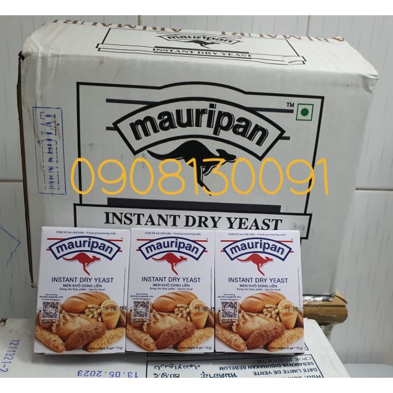 MEN NỞ LÀM BÁNH MAURI Gói 10gram